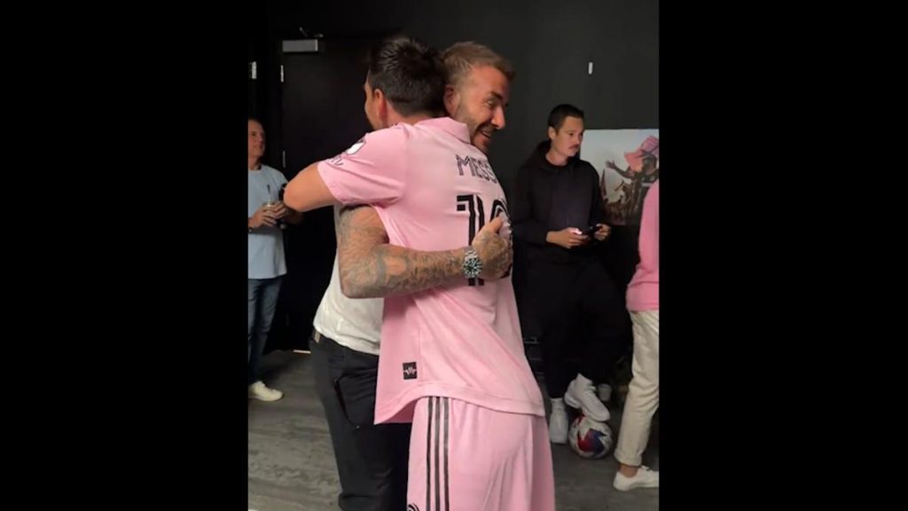 Beckham: Traer a Messi a EE.UU. fue un regalo inolvidable