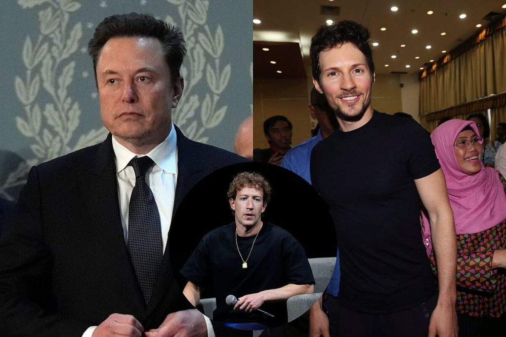 Elon Musk apoya a Durov y desafía a Zuckerberg: ¡Bomba en París!