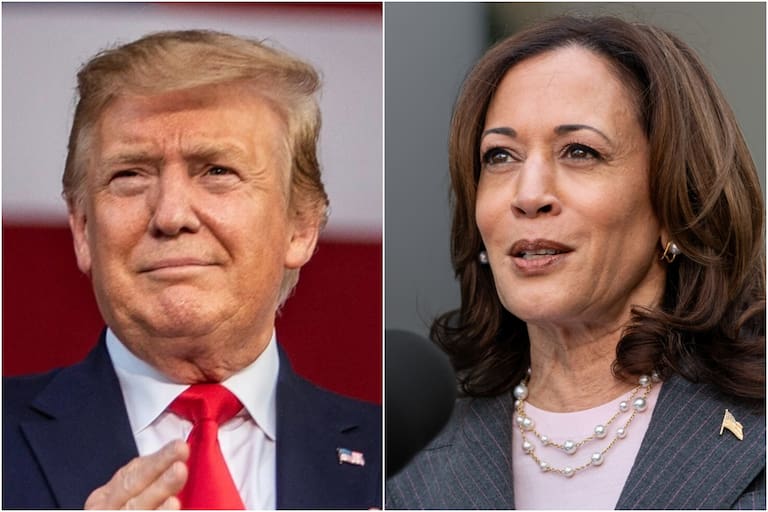 Encuestas Electorales: Trump vs. Harris a un Mes de las Urnas