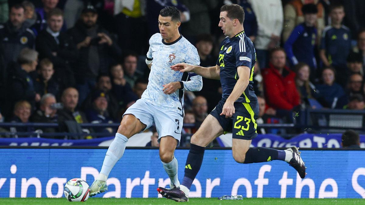 Frustrante empate: Portugal y Cristiano se estancan en Escocia