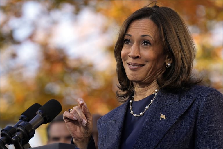 Kamala Harris: 'Mi presidencia rompería con Biden y Trump'