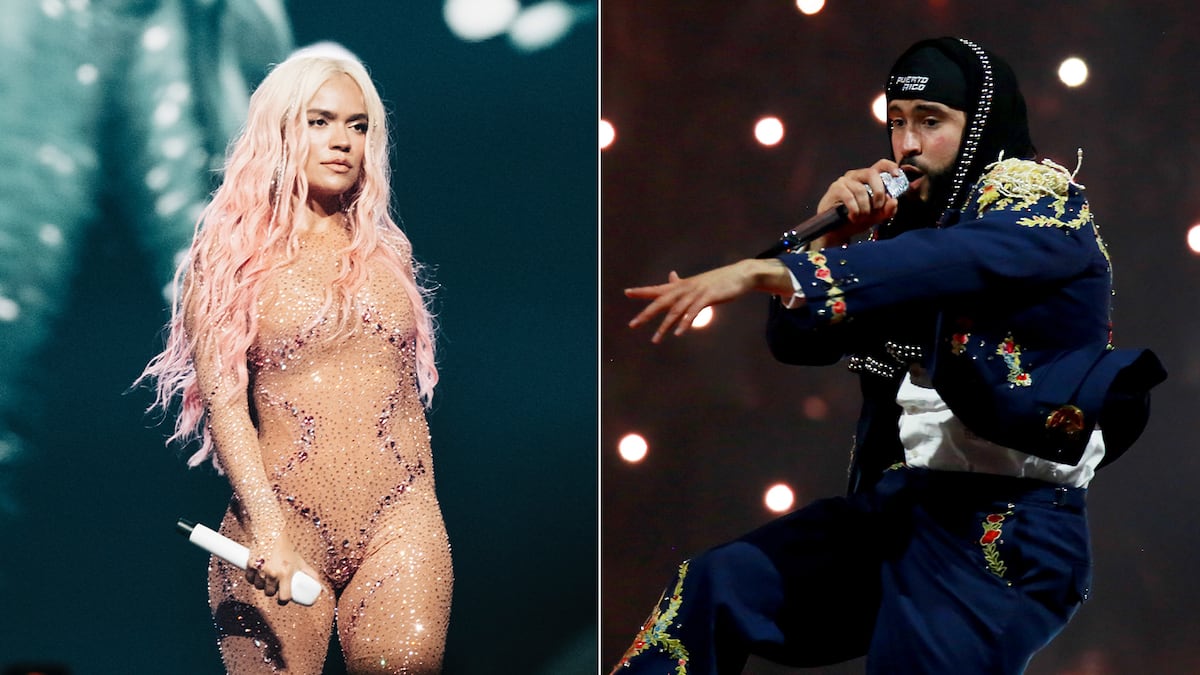 Karol G y Bad Bunny: Rey y Reina de los Latin Grammys 2024