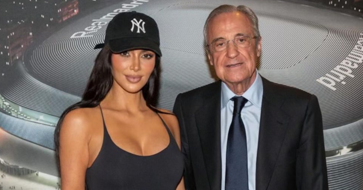 Kim Kardashian & Florentino: Estrellas del Bernabéu en Acción