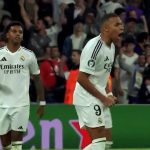 Mbappé brilla en su gran noche europea en el Bernabéu