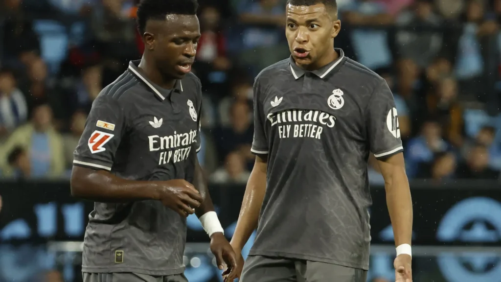 Mbappé y su consejo clave a Vinícius tras el partido con Celta