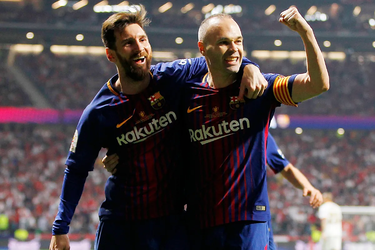 Messi despide a Iniesta con emotivo mensaje: el fútbol te extrañará