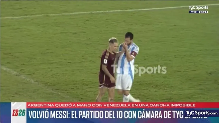 Messi y Soteldo: Tenso Encuentro en el Empate de Argentina