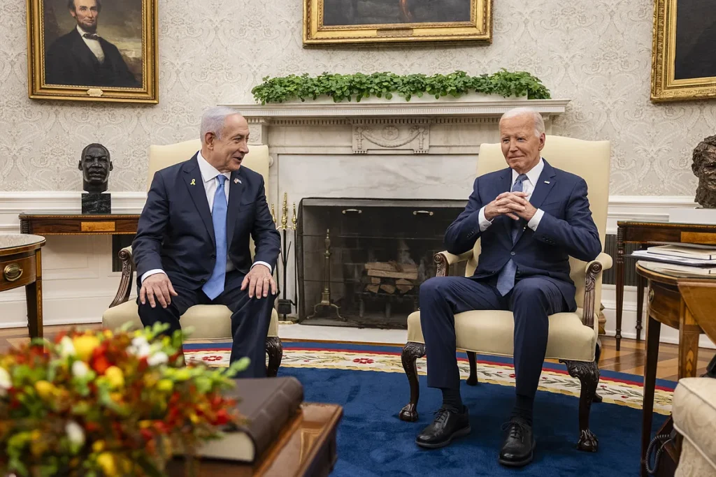 Netanyahu elogia a Biden como sionista irlandés-americano