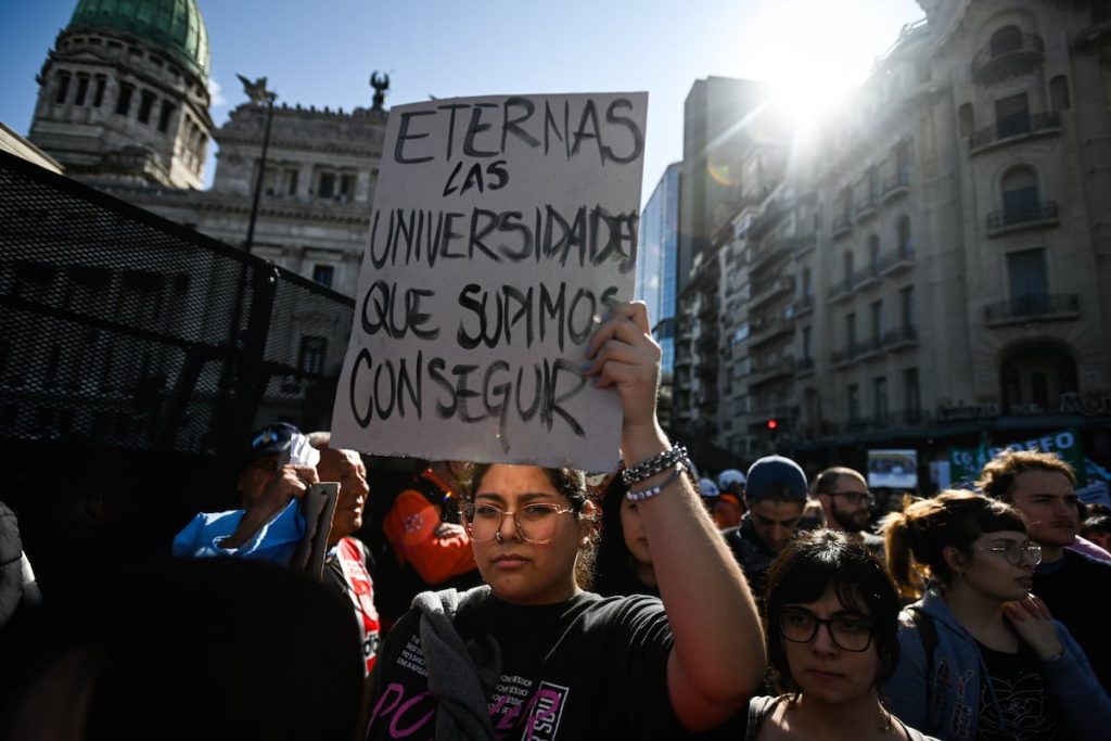 Protestas Universitarias: Milei Veta Ley de Financiamiento