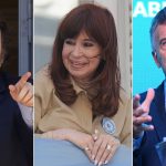 Cristina, Kicillof y Massa ante el desafío de Javier Milei