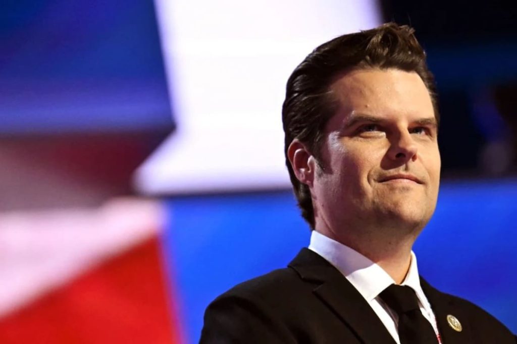 Matt Gaetz se retira como candidato tras escándalo de tráfico sexual