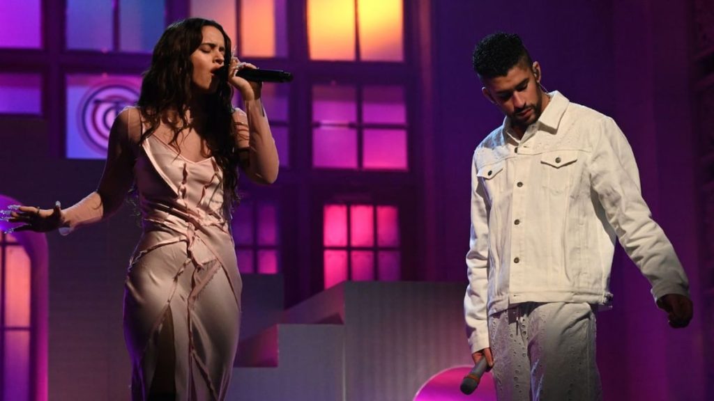 Rosalía y Bad Bunny: el duelo electrizante de los Grammy Latinos