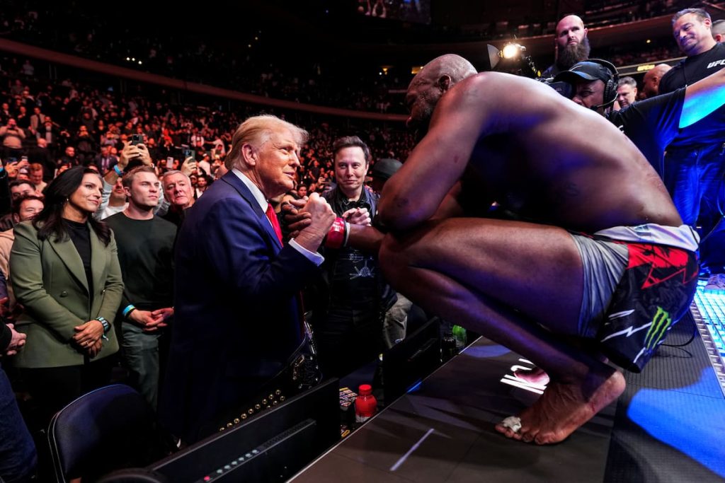 Trump y Musk deslumbran en Madison Square Garden con UFC