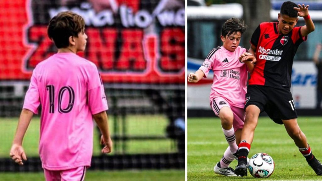 Debut estelar de Thiago Messi con la '10' de Inter Miami en Rosario