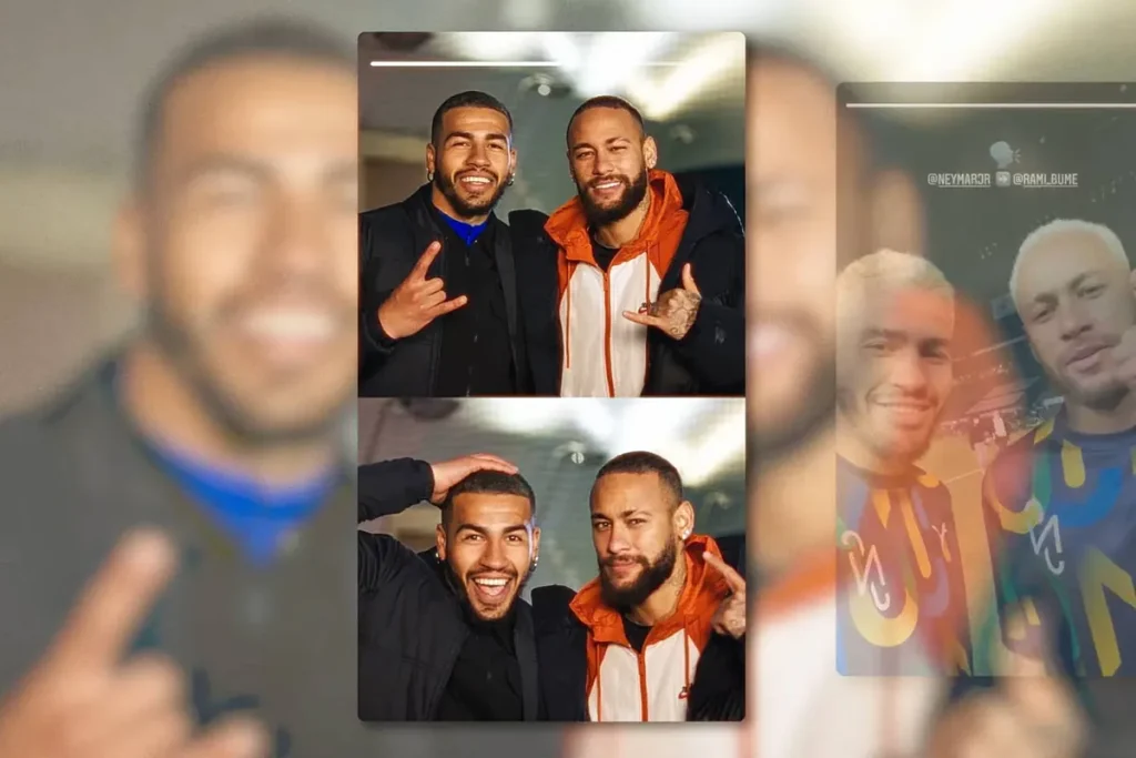 El asombroso encuentro del doble de Neymar Jr que sorprende