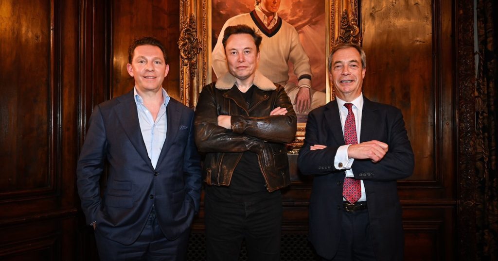 Elon Musk podría revolucionar la política del Reino Unido con Farage