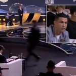 Emotivo acto de Cristiano Ronaldo con un niño intruso en la gala