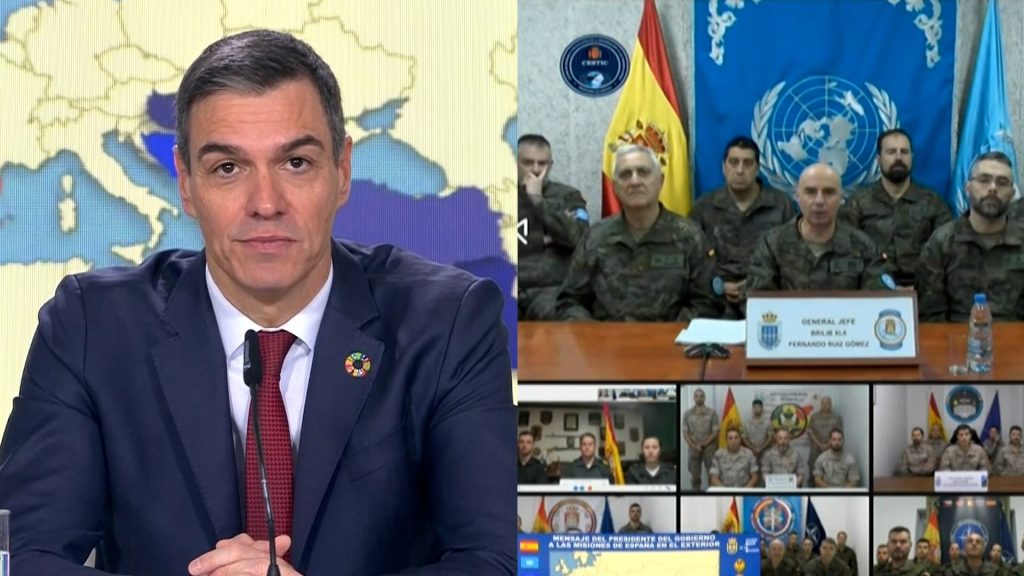 Sánchez agradece a tropas y destaca el papel de la OTAN en seguridad europea