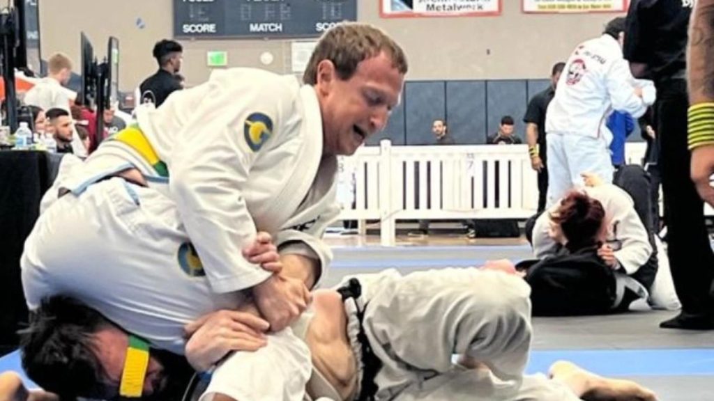 Zuckerberg sorprende como campeón de jiu-jitsu en su debut