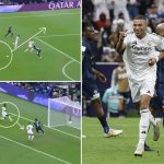 Mbappé sorprende al marcar en el mismo minuto que en 2022