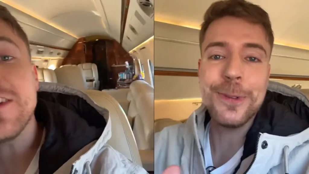 MrBeast en jet privado: ¿comprará TikTok para salvarlo?