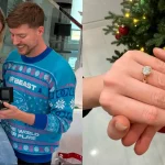 MrBeast se compromete con Thea Booysen en sorprendente pedida navideña