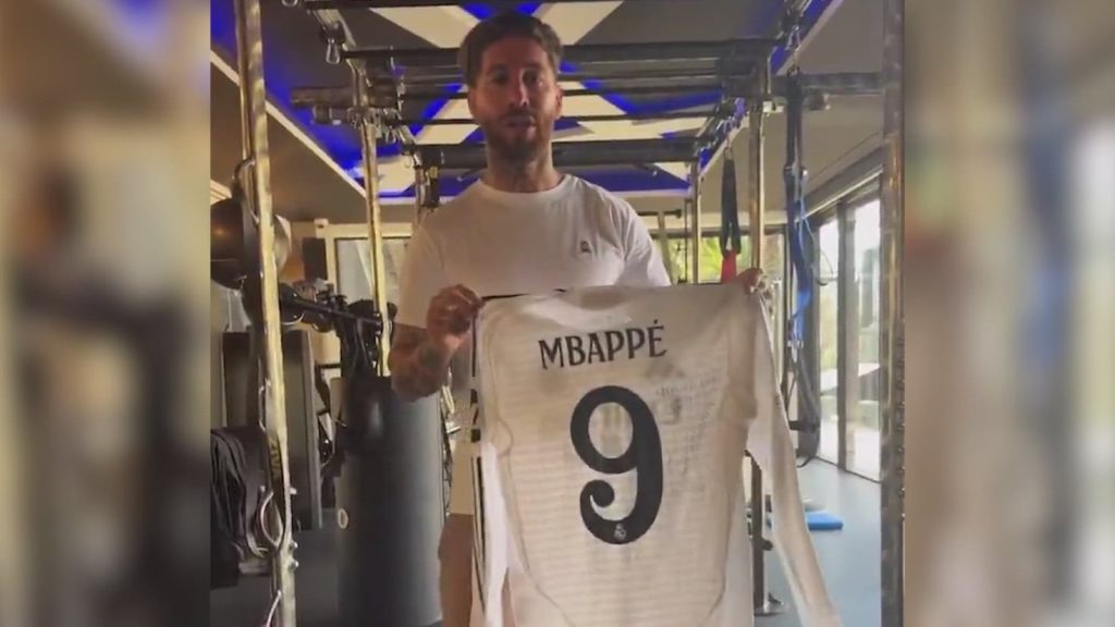 Ramos revela en el Bernabéu el verdadero apodo de Mbappé