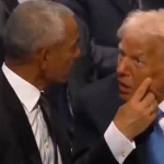 Trump y Obama se ríen juntos en el emotivo funeral de Jimmy Carter